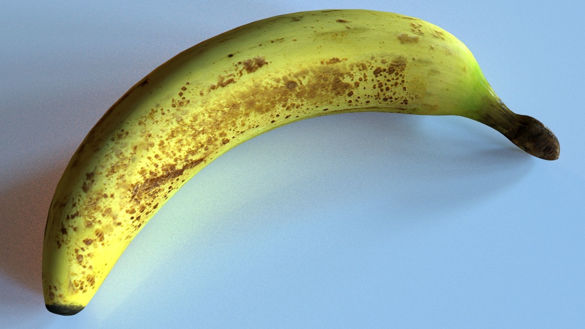Banana Low-poly 3D model_30