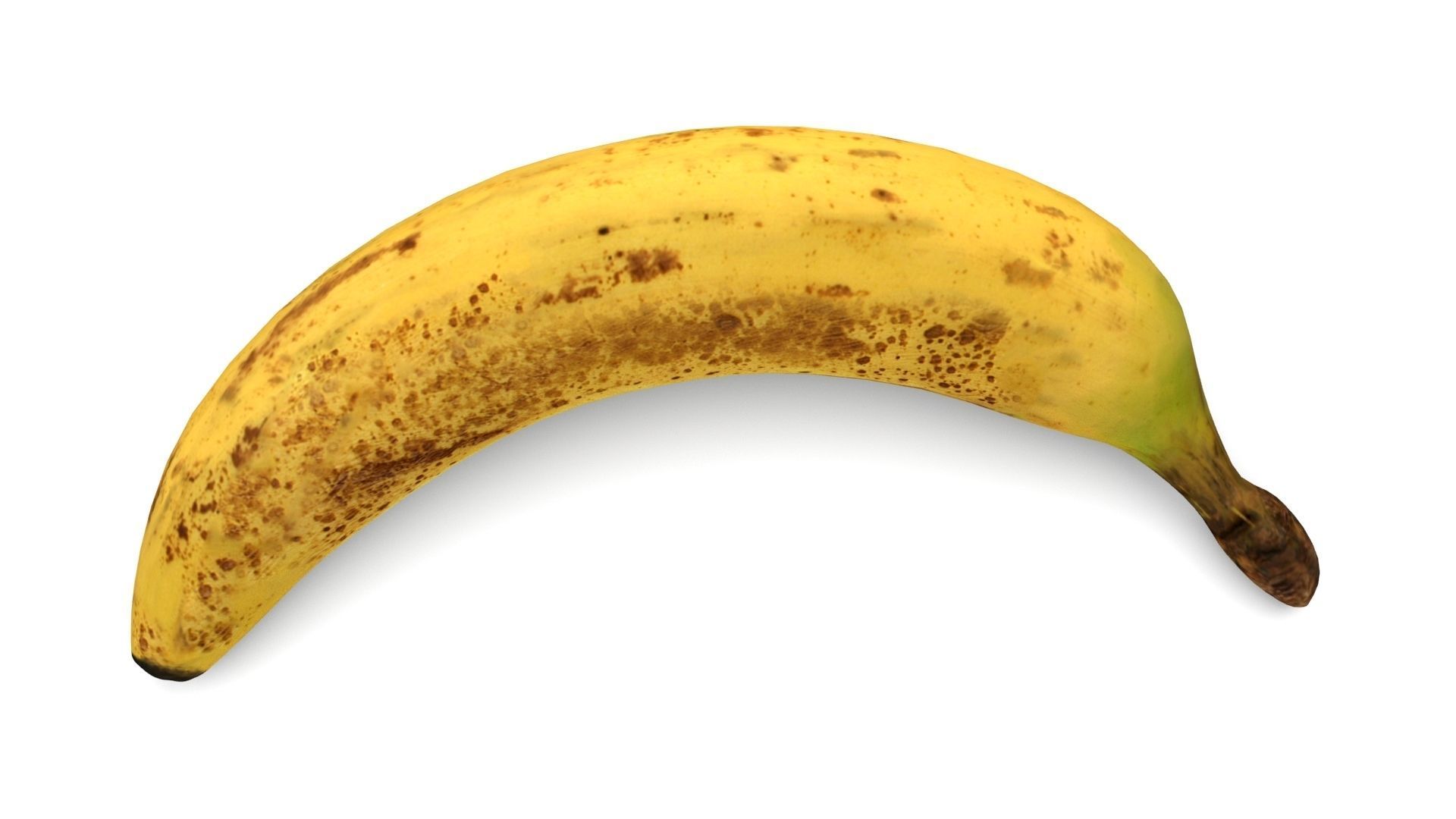 Banana Low-poly 3D model_13