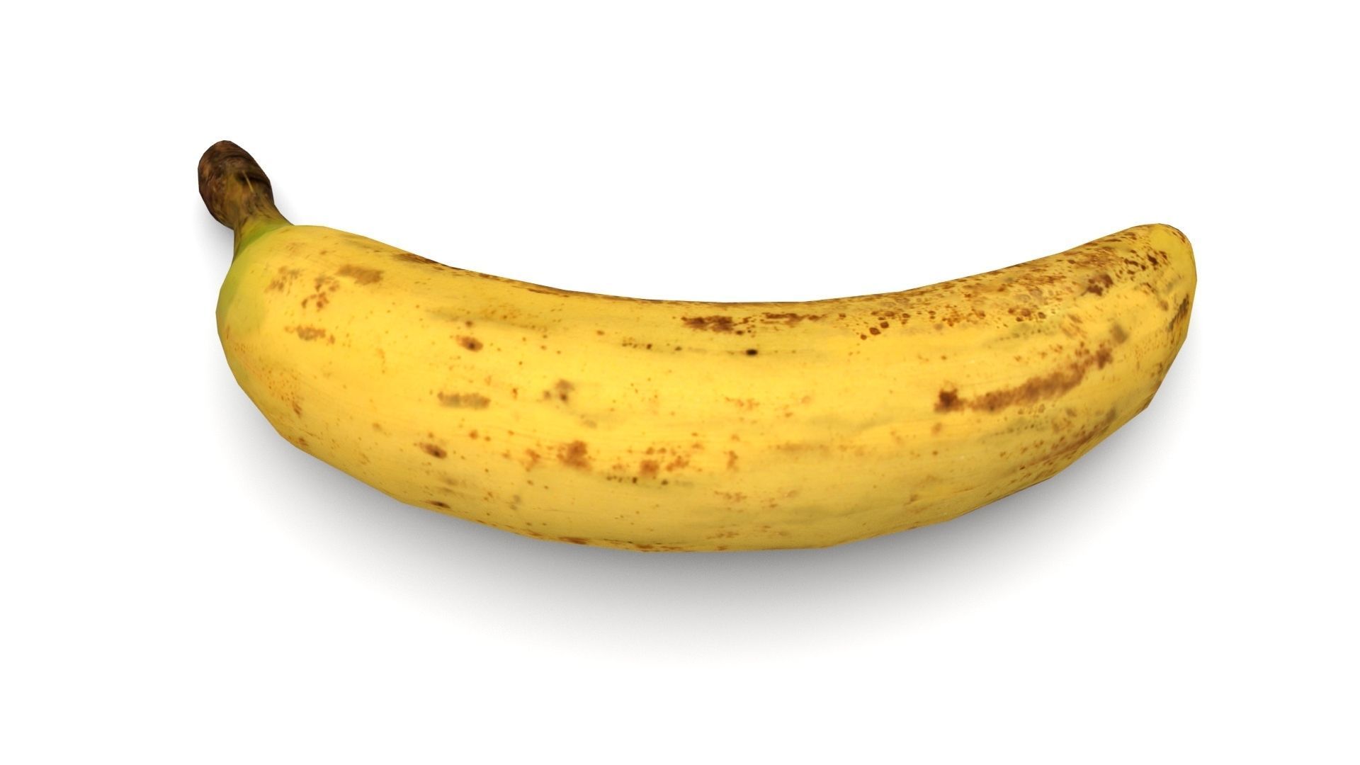 Banana Low-poly 3D model_25