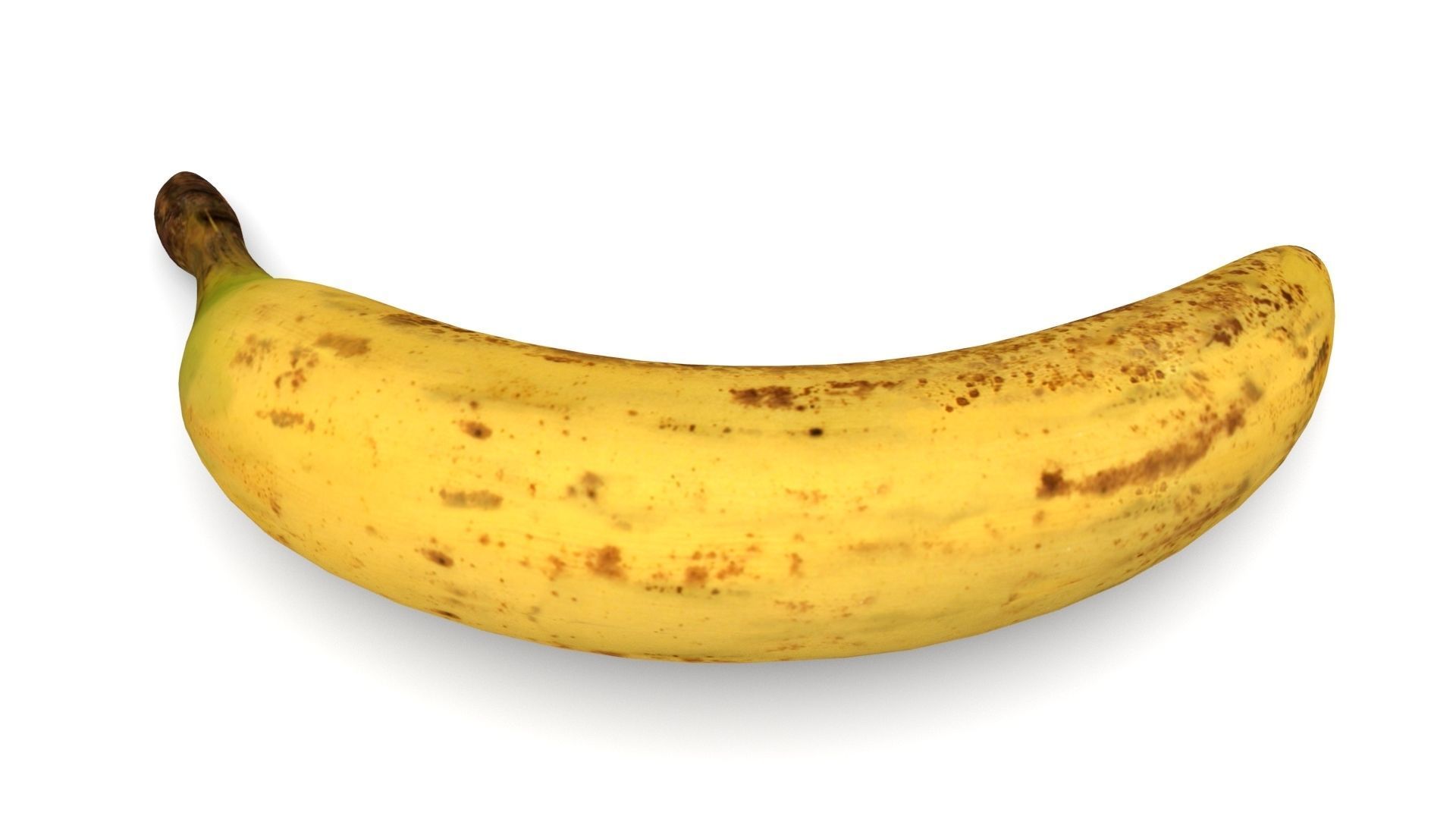 Banana Low-poly 3D model_17