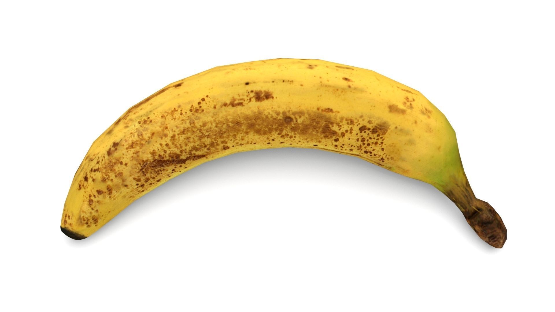 Banana Low-poly 3D model_21