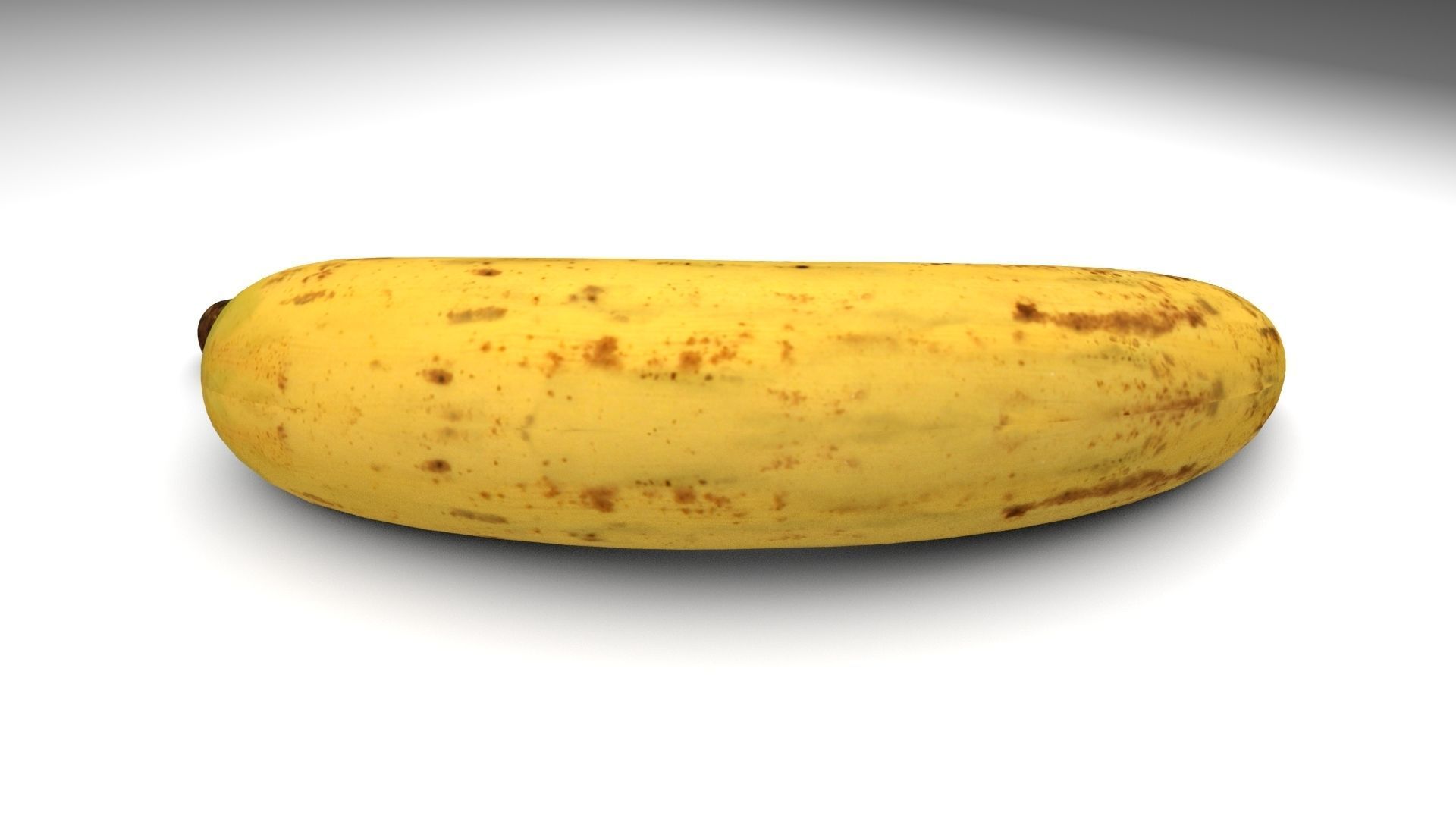 Banana Low-poly 3D model_15
