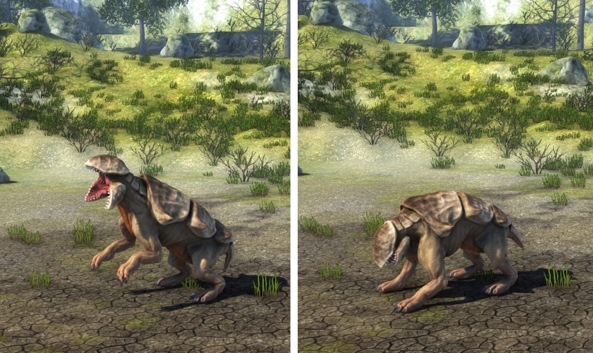 Fantastic Creature 4 Low-poly 3D model_3