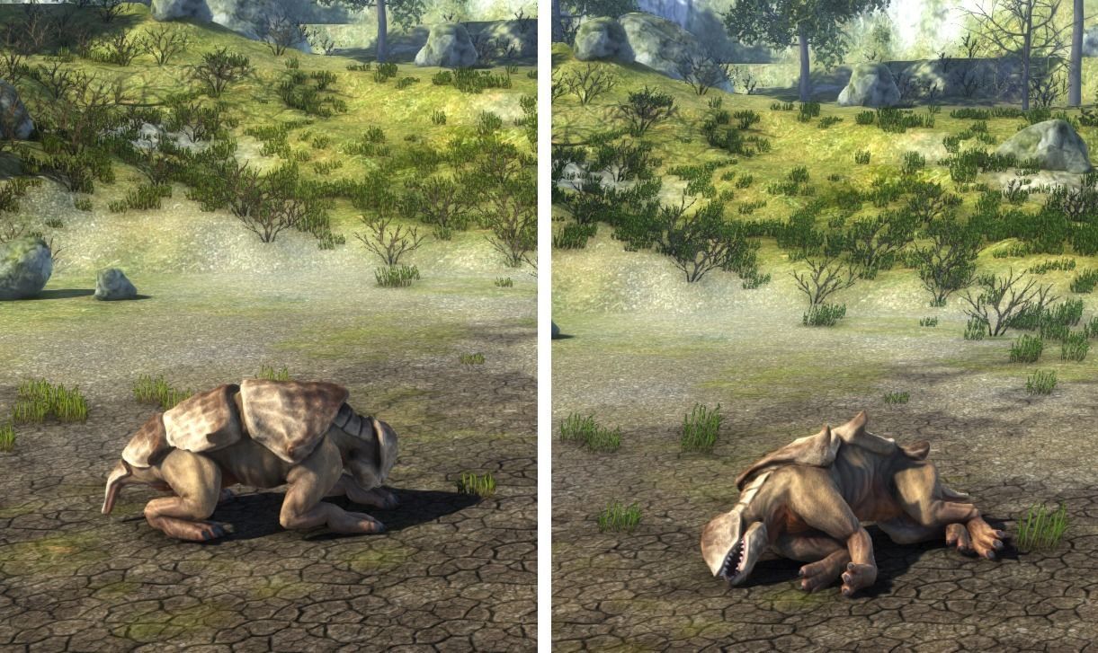 Fantastic Creature 4 Low-poly 3D model_4