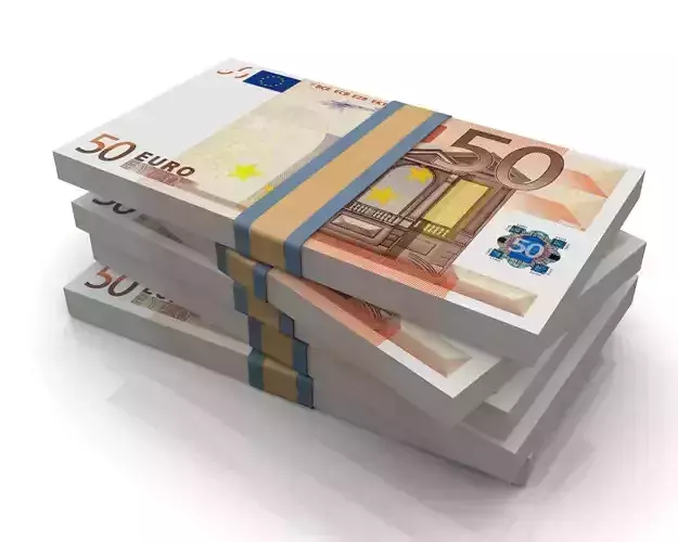 Euro Stack 3D model 