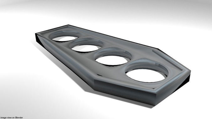Brass Knuckle - Type 3 3D model
