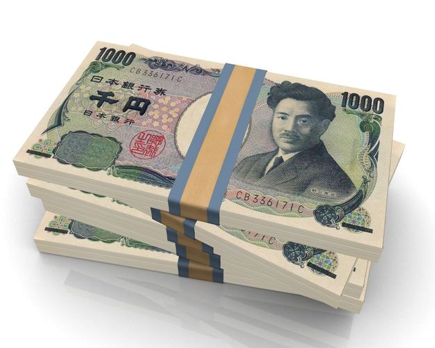 Yen Stack 3D model  Low-poly 3D model