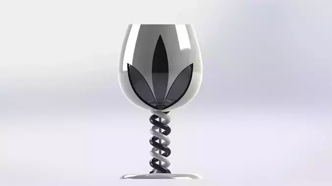 Wine glass two piece bundle