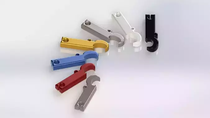 Sample bottle opener 