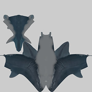 Great White Shark 3D model_9