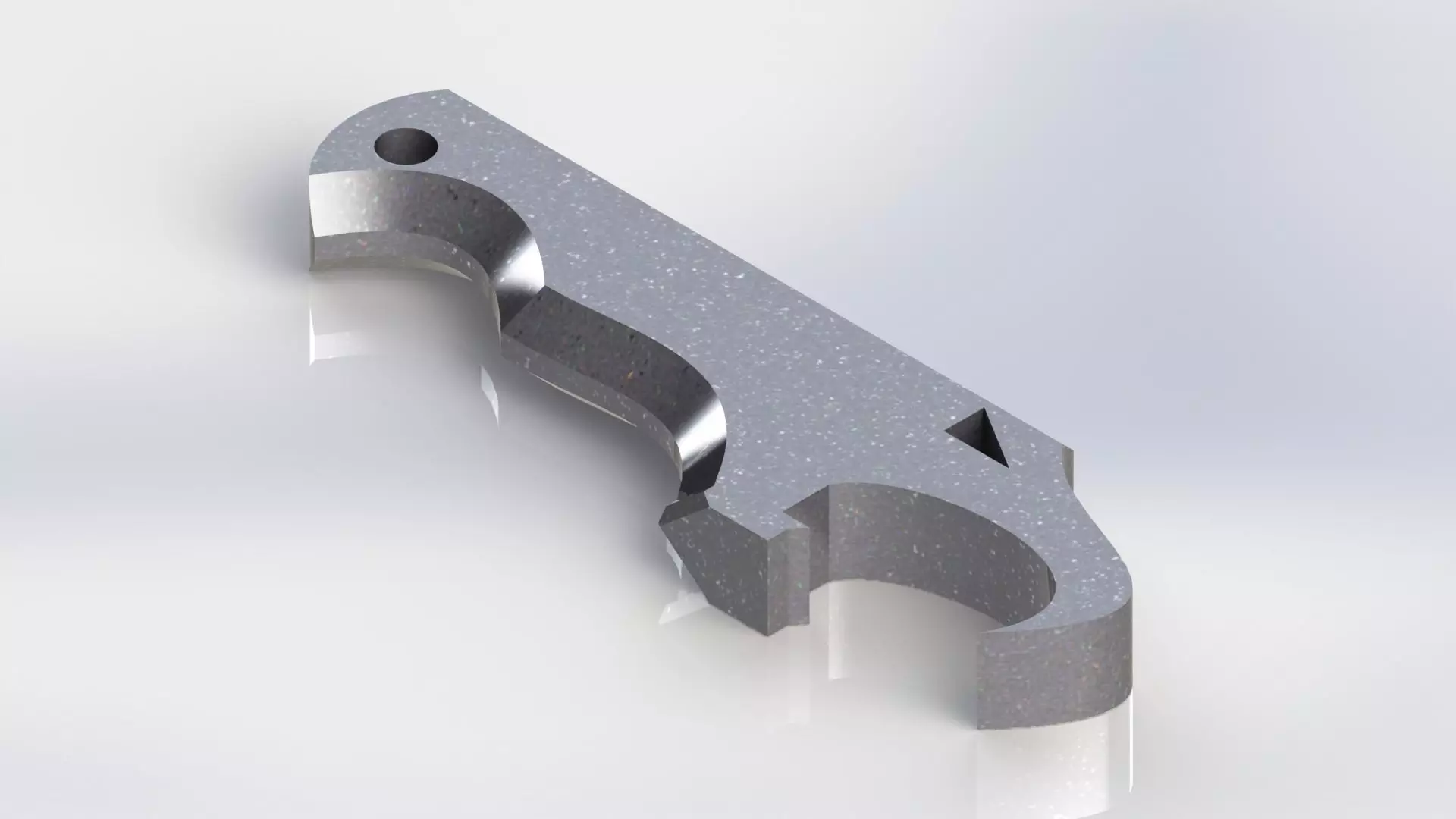 Eagle bottle opener 3D print model_0