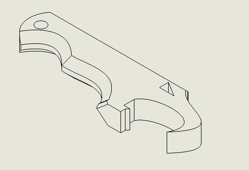 Eagle bottle opener 3D print model_4