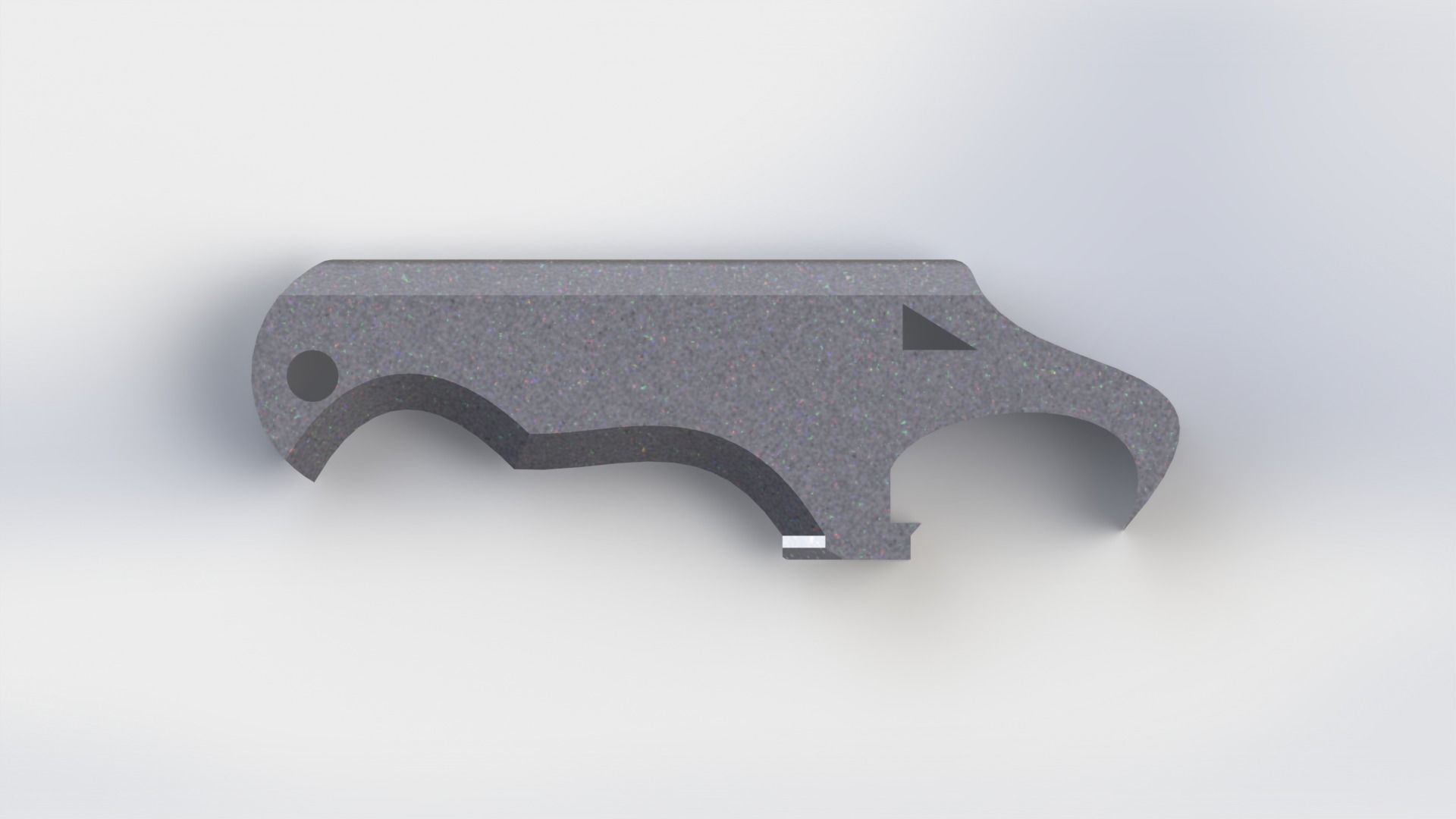 Eagle bottle opener 3D print model_1