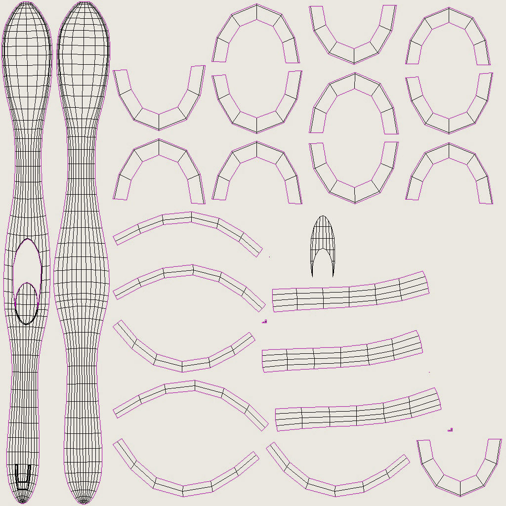 Generic Toothbrush Low-poly 3D model_4