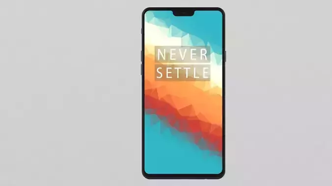 OnePlus 6 3D model 
