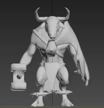 Minotaur bull