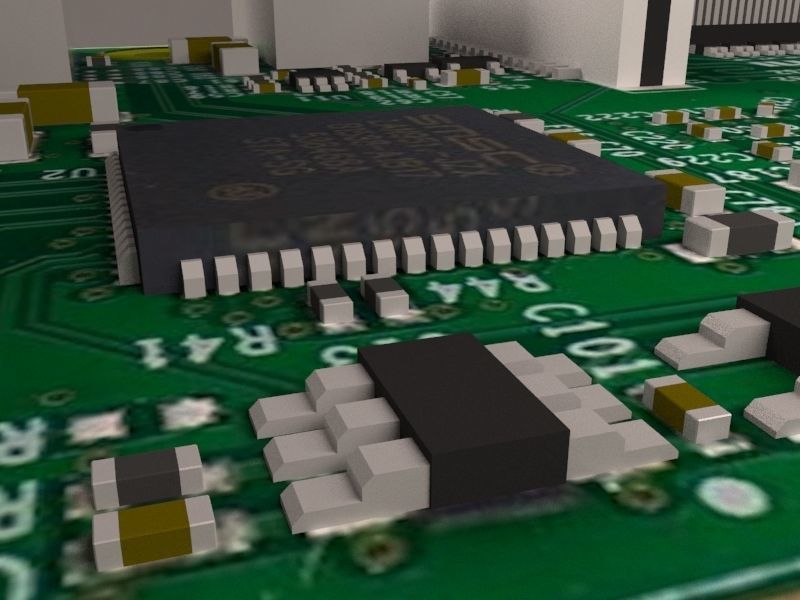 Raspberry Pi 3 Model B 3D model_6