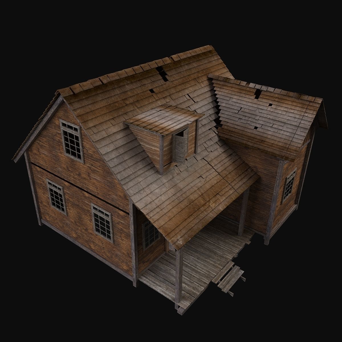 Old House 3D model_1