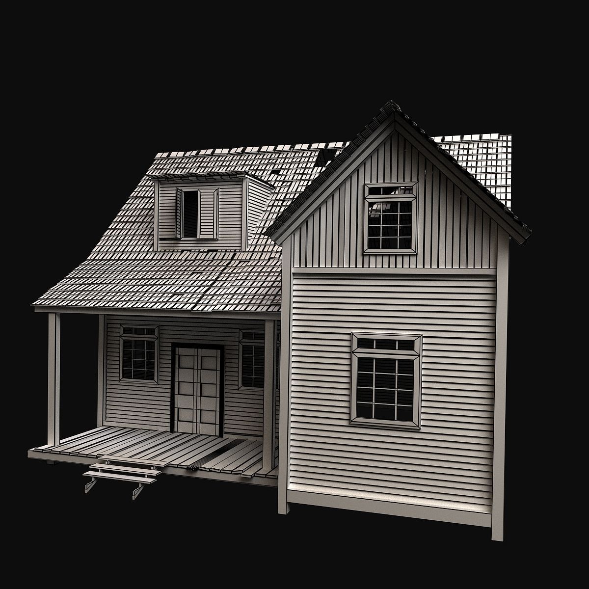 Old House 3D model_11