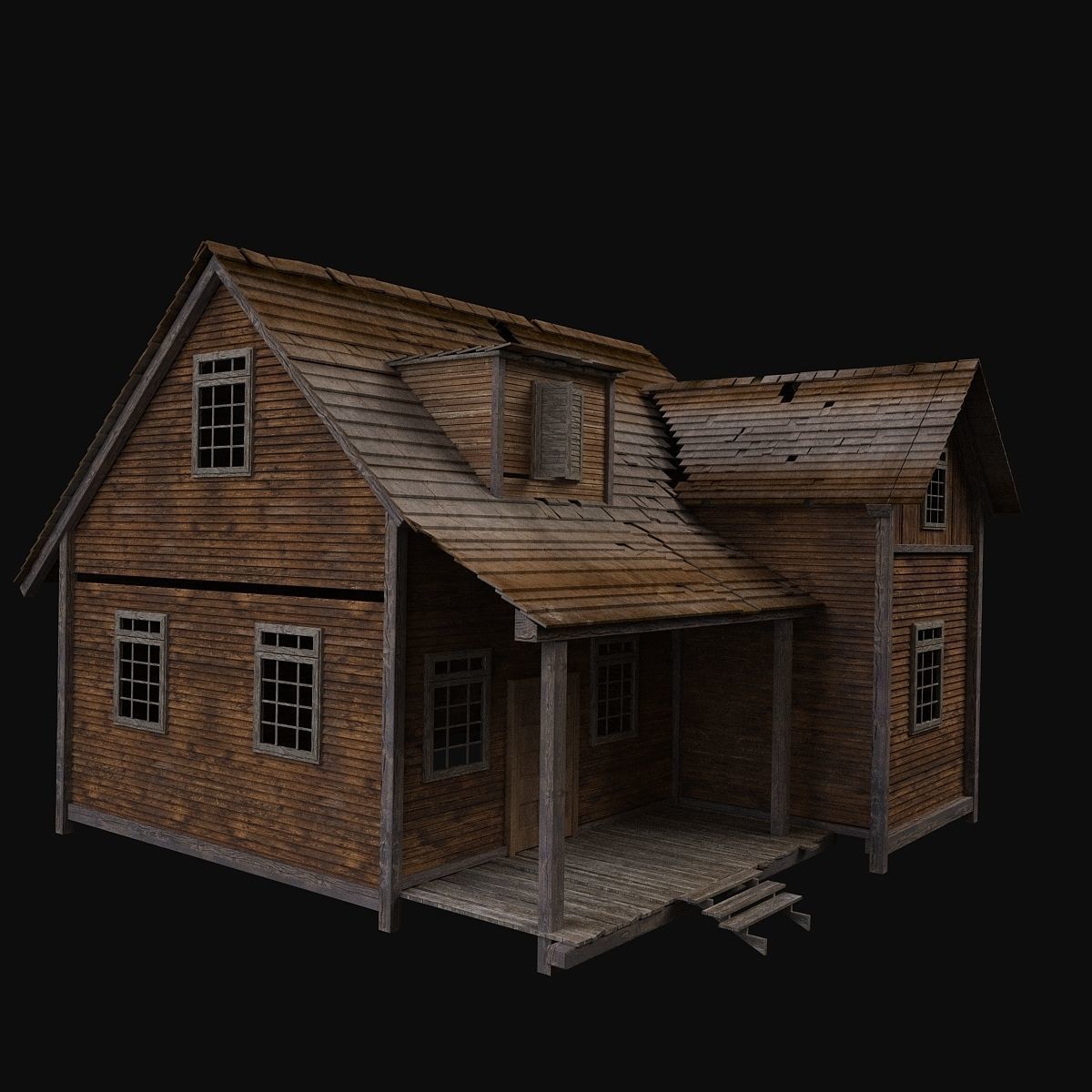 Old House 3D model_10
