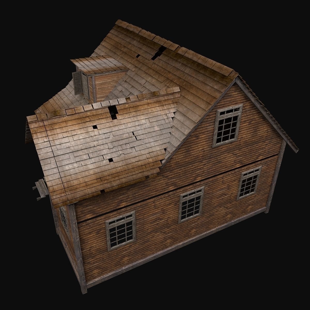 Old House 3D model_5