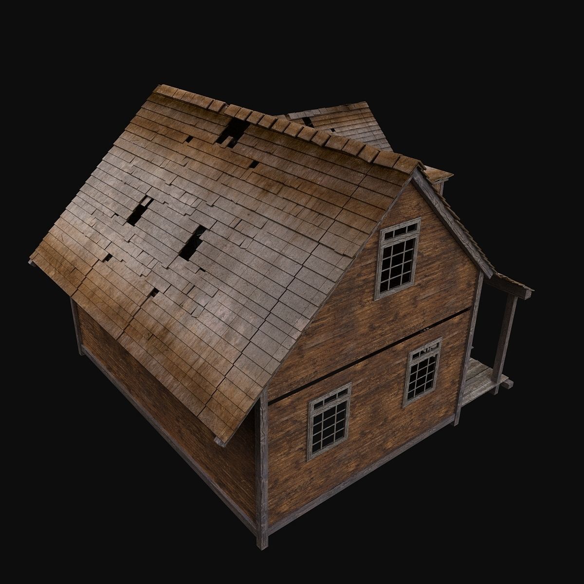 Old House 3D model_3