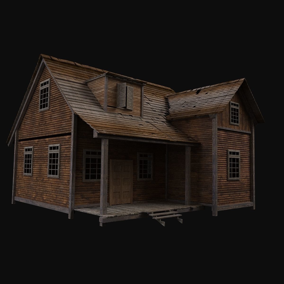 Old House 3D model_9