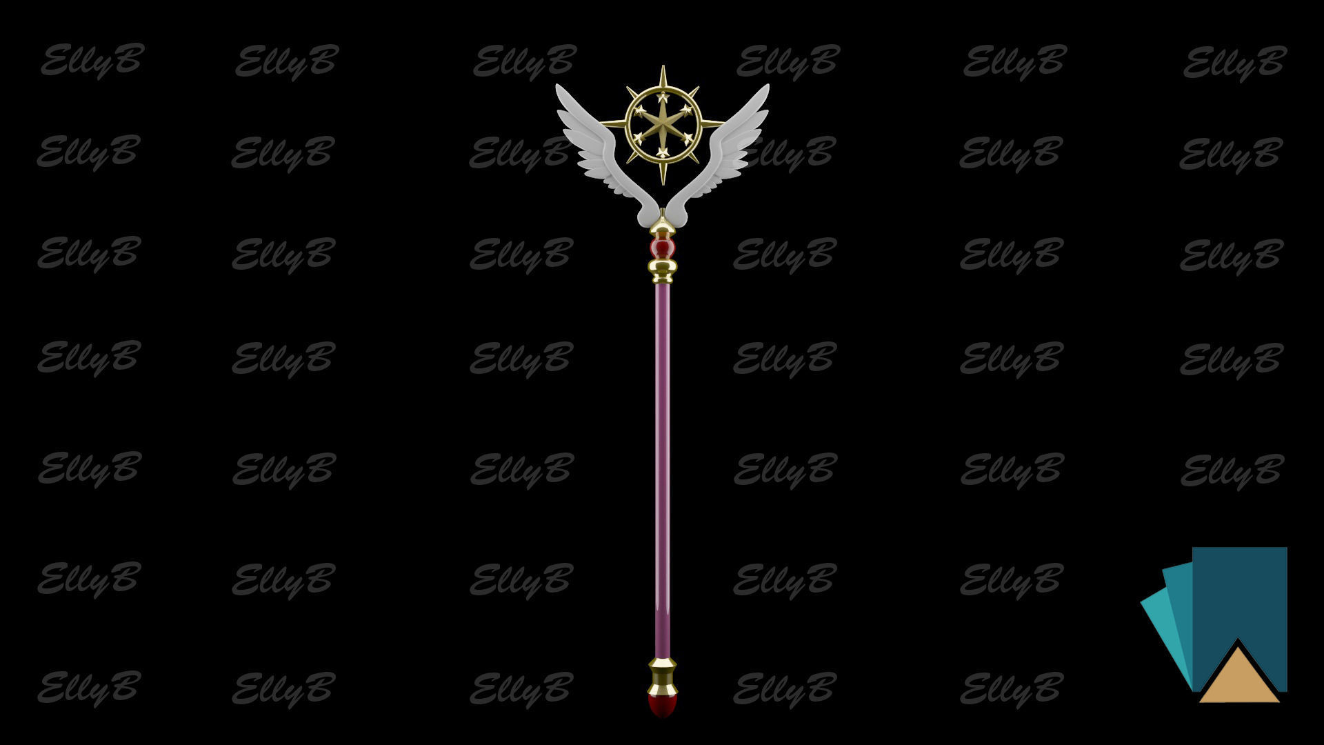 Card Captor Sakura Clear Card 3D model_1