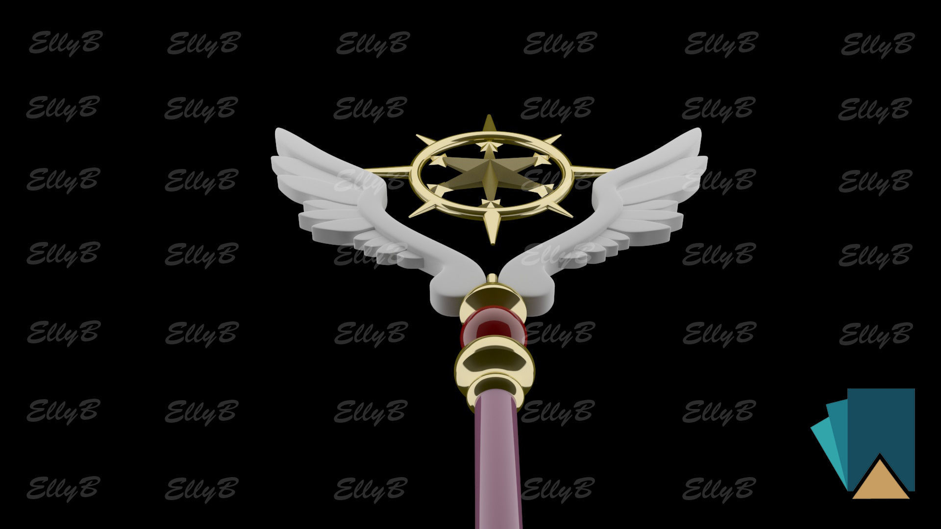 Card Captor Sakura Clear Card 3D model_3