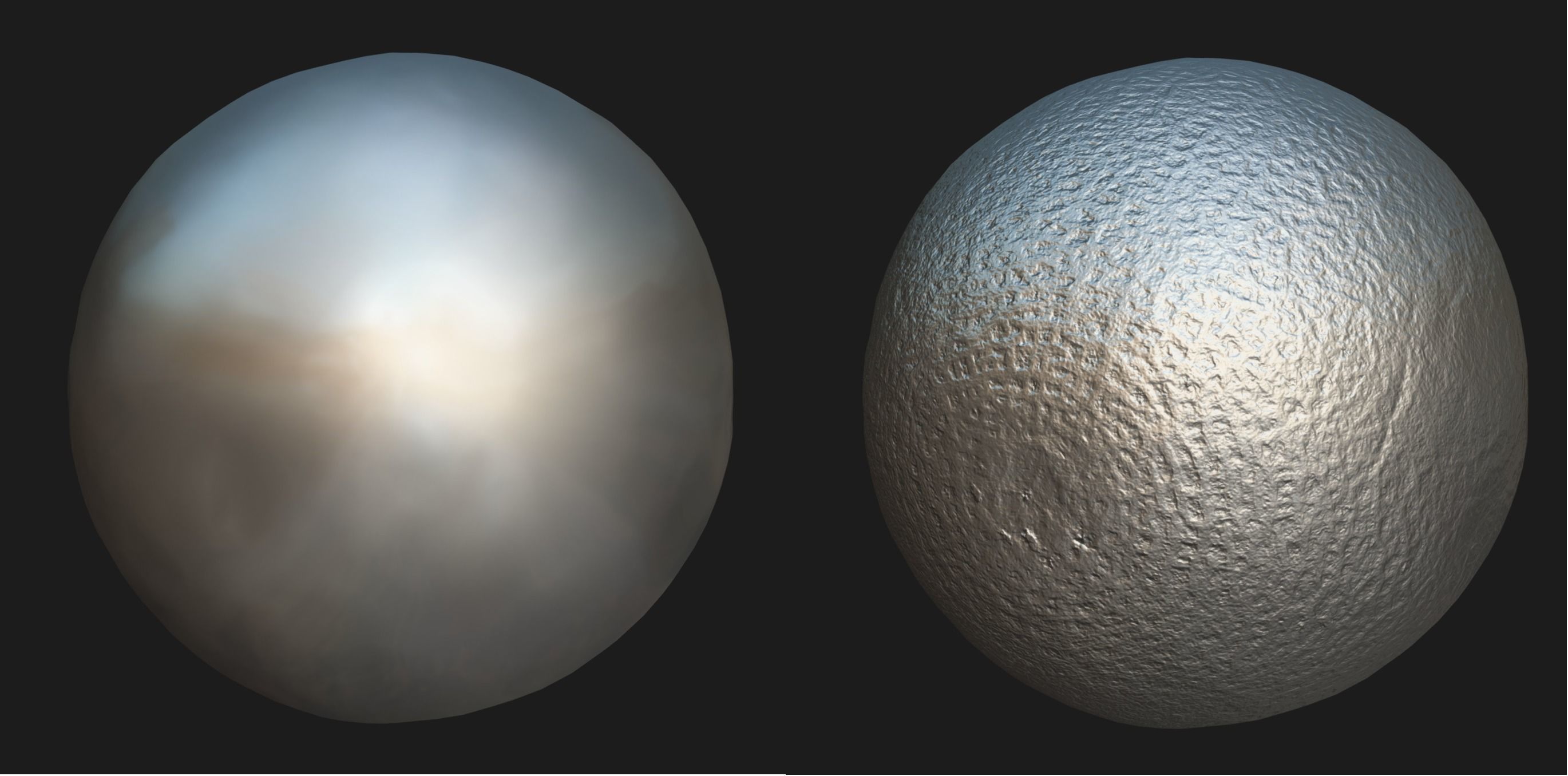 Melon cantaloupe Low-poly 3D model_10