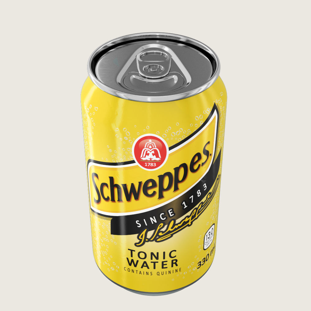 Soft Drink Can Collection Low-poly 3D model_12