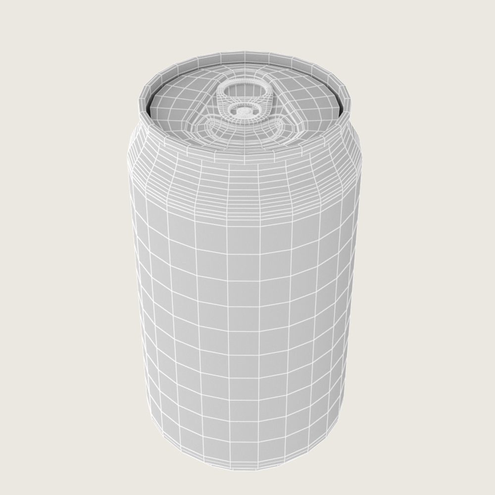 Soft Drink Can Collection Low-poly 3D model_14