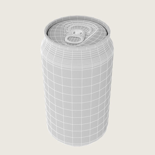 Soft Drink Can Collection Low-poly 3D model 5