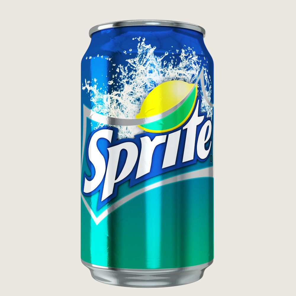 Soft Drink Can Collection Low-poly 3D model_16