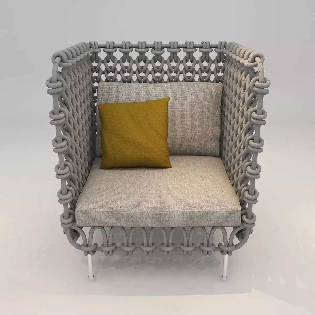 Lounge Sofa 001 3D model_0