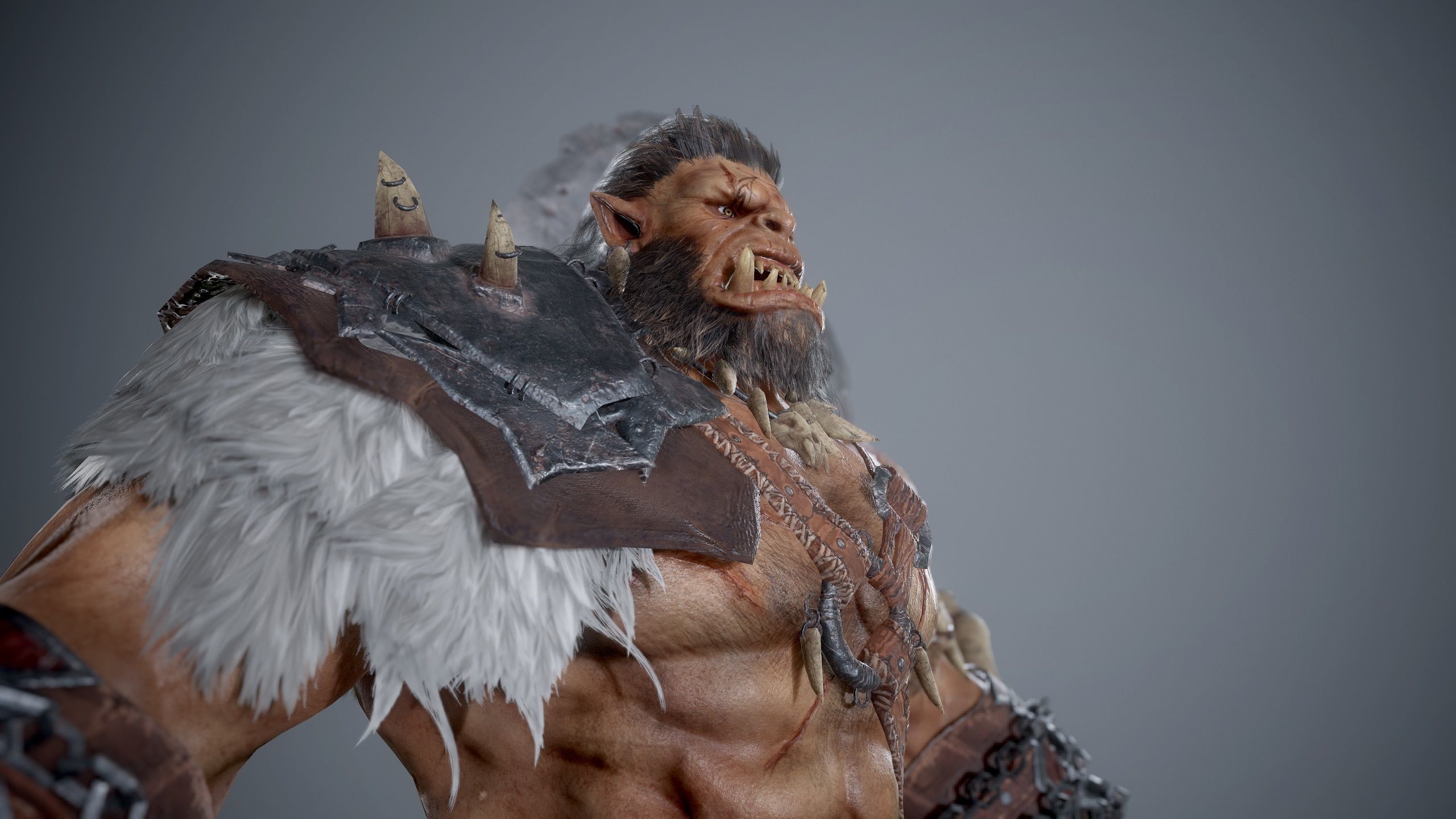 Kharazig orc Low-poly 3D model_4