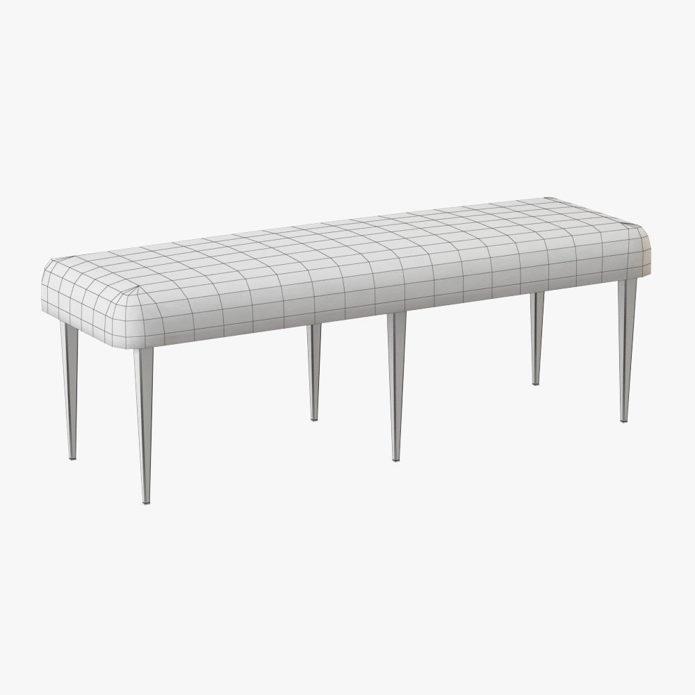 Stiletto Bench 3D model_3
