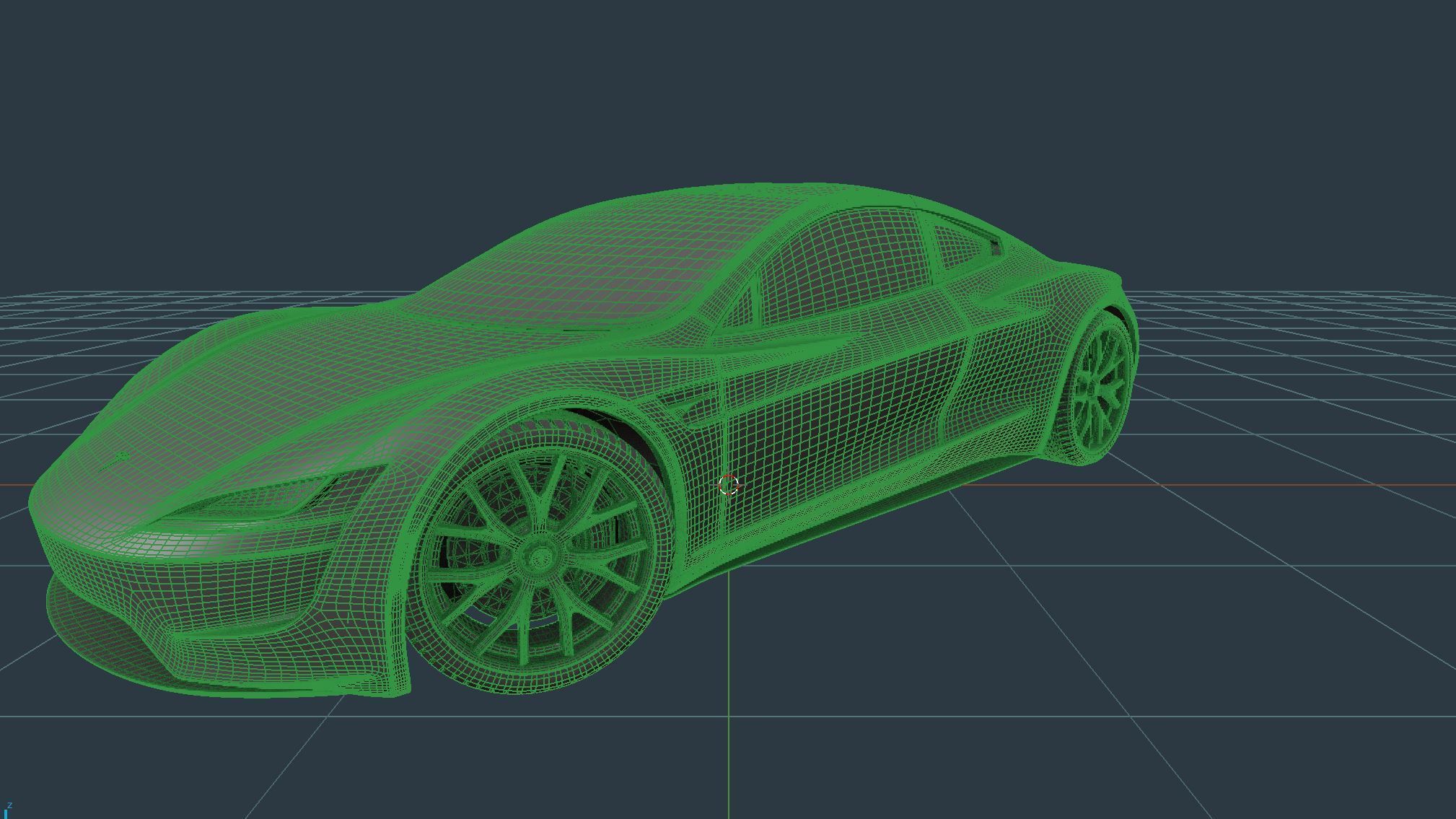 Tesla Roadster 2020 3D model_21