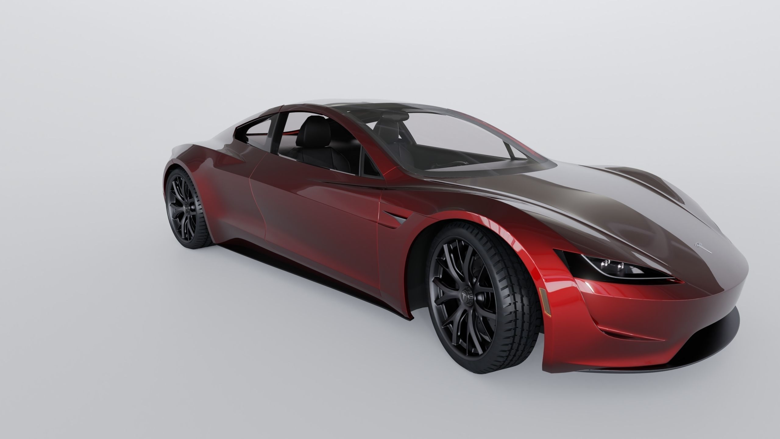 Tesla Roadster 2020 3D model_12