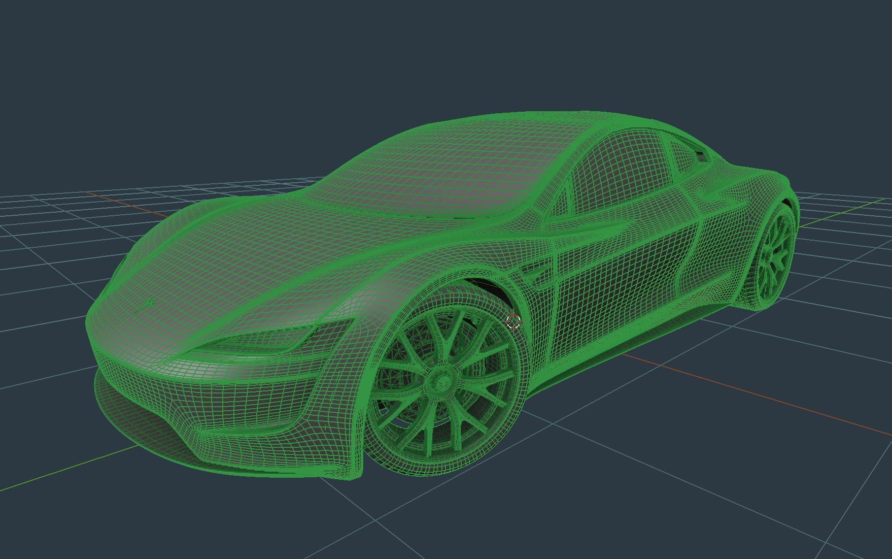 Tesla Roadster 2020 3D model_27