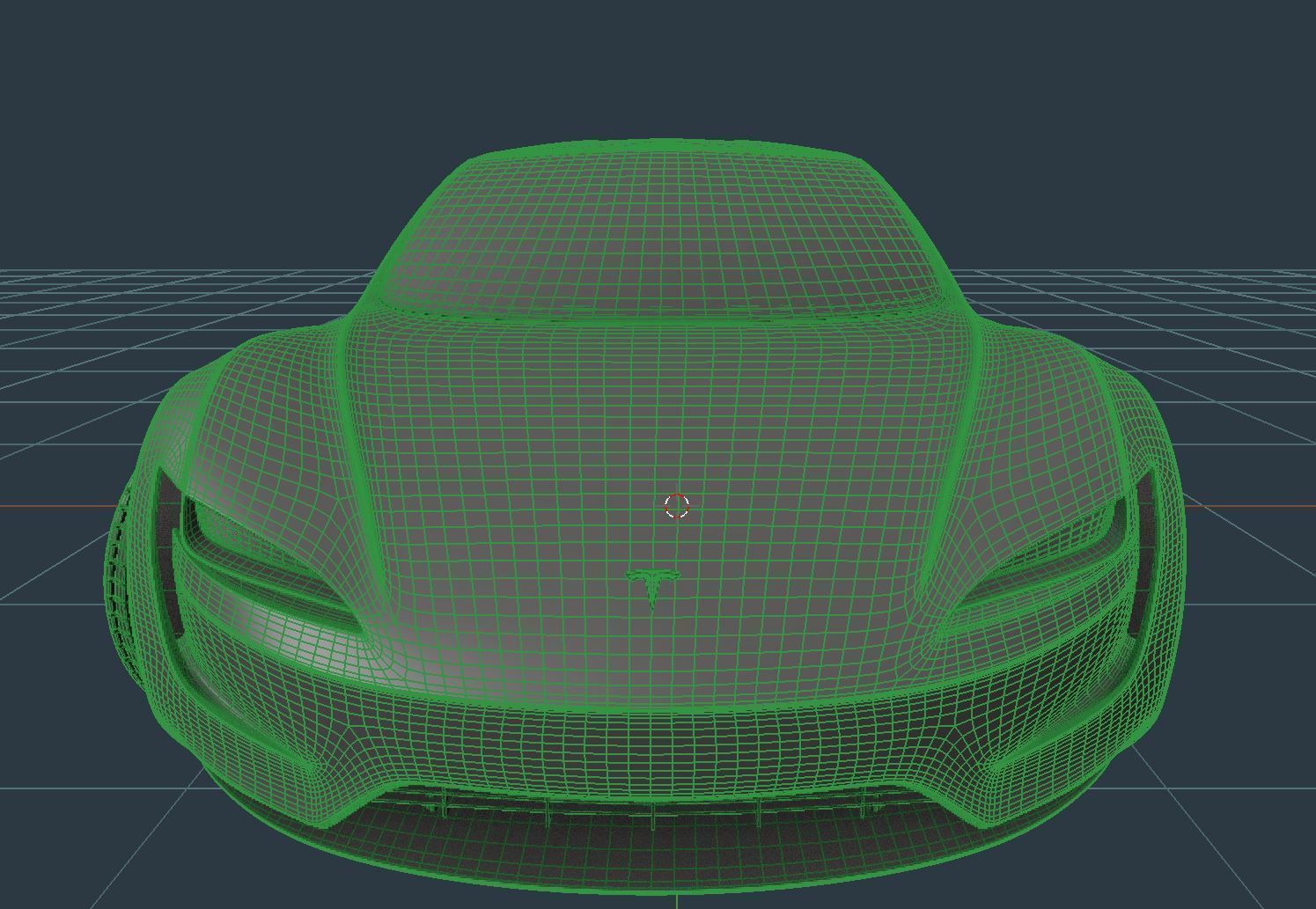 Tesla Roadster 2020 3D model_19