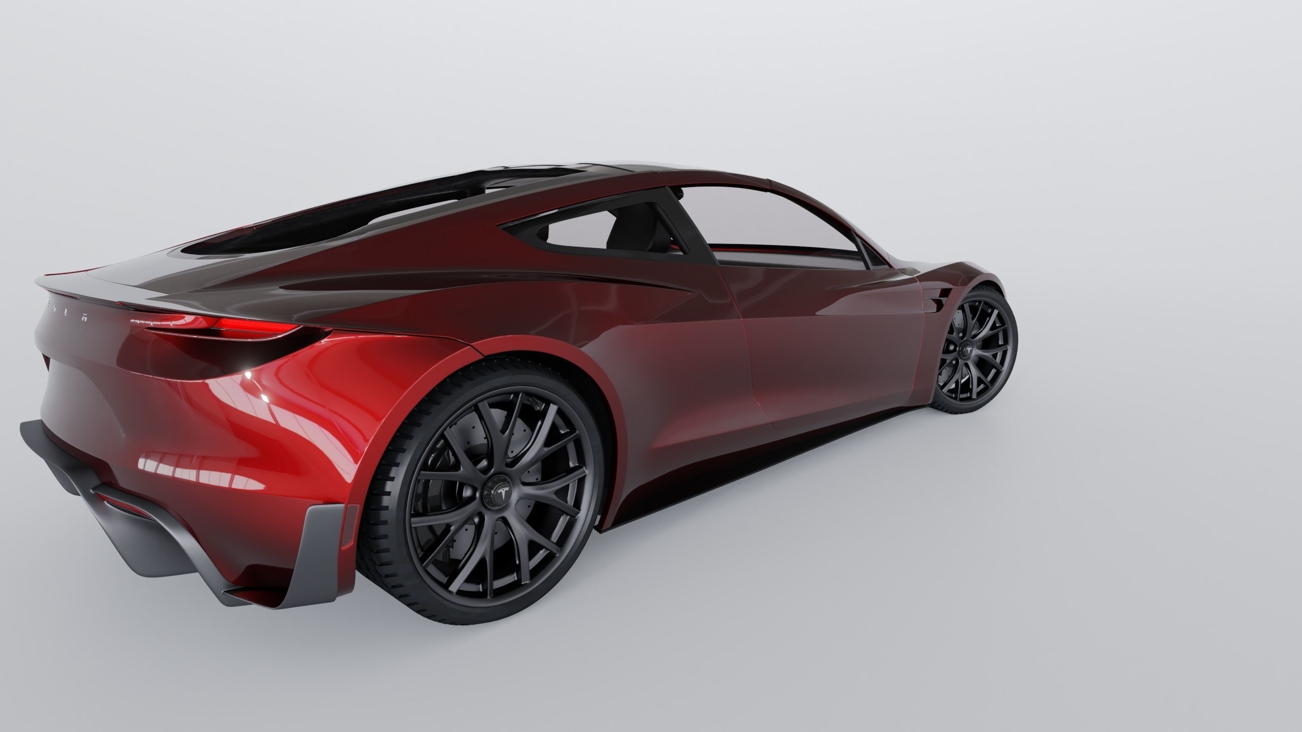 Tesla Roadster 2020 3D model_16