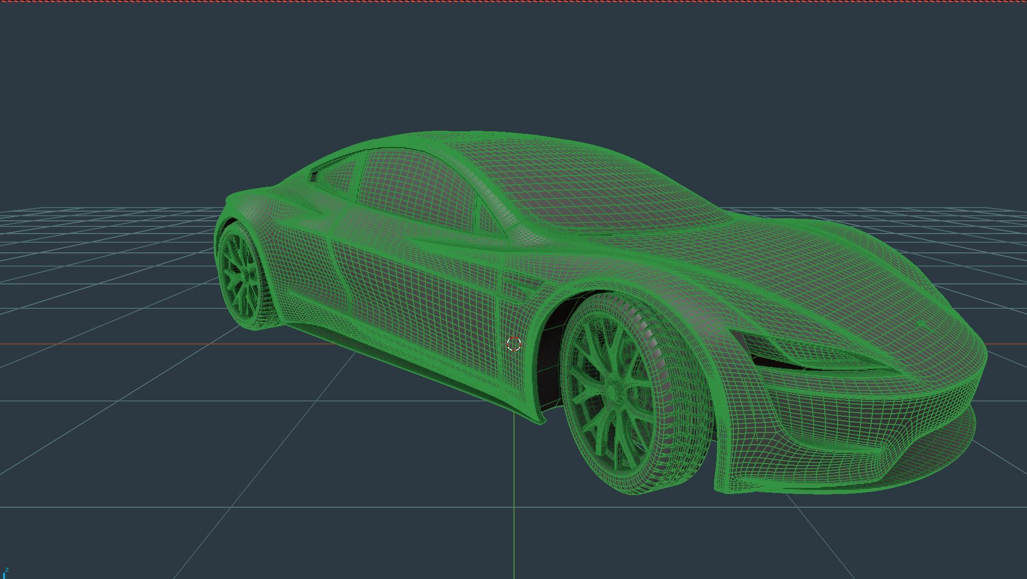 Tesla Roadster 2020 3D model_26