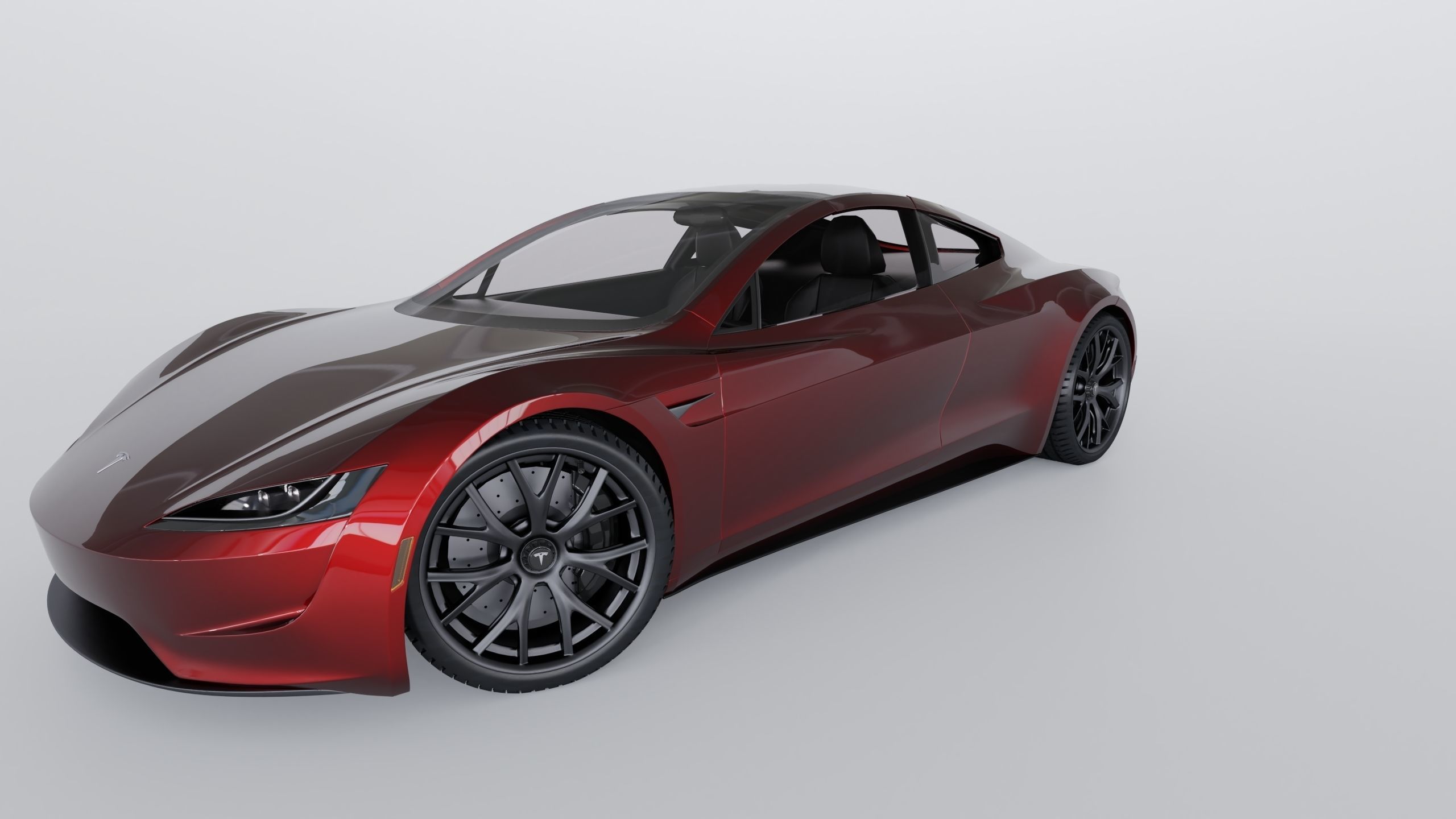 Tesla Roadster 2020 3D model_14