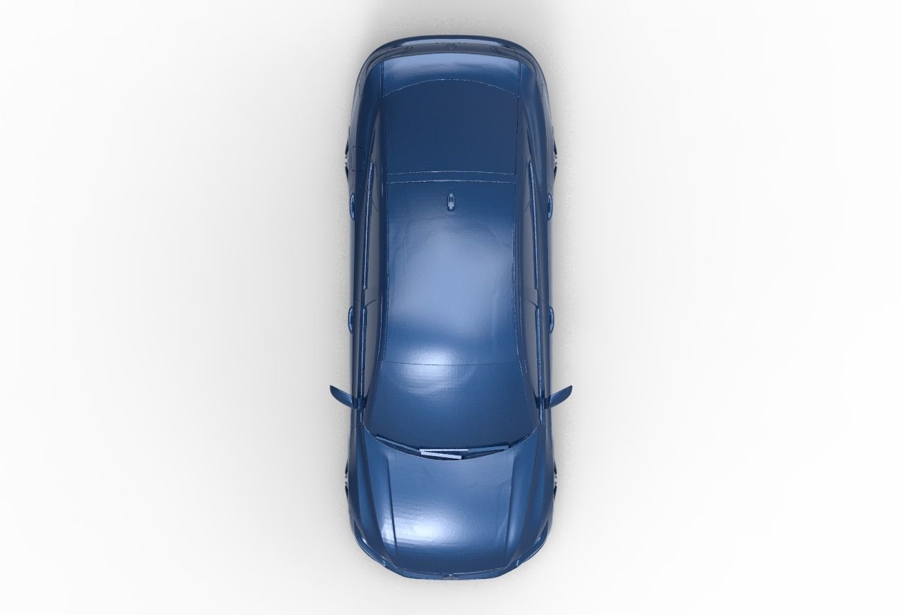 Car model VW Arteon 3D print 3D print model_7