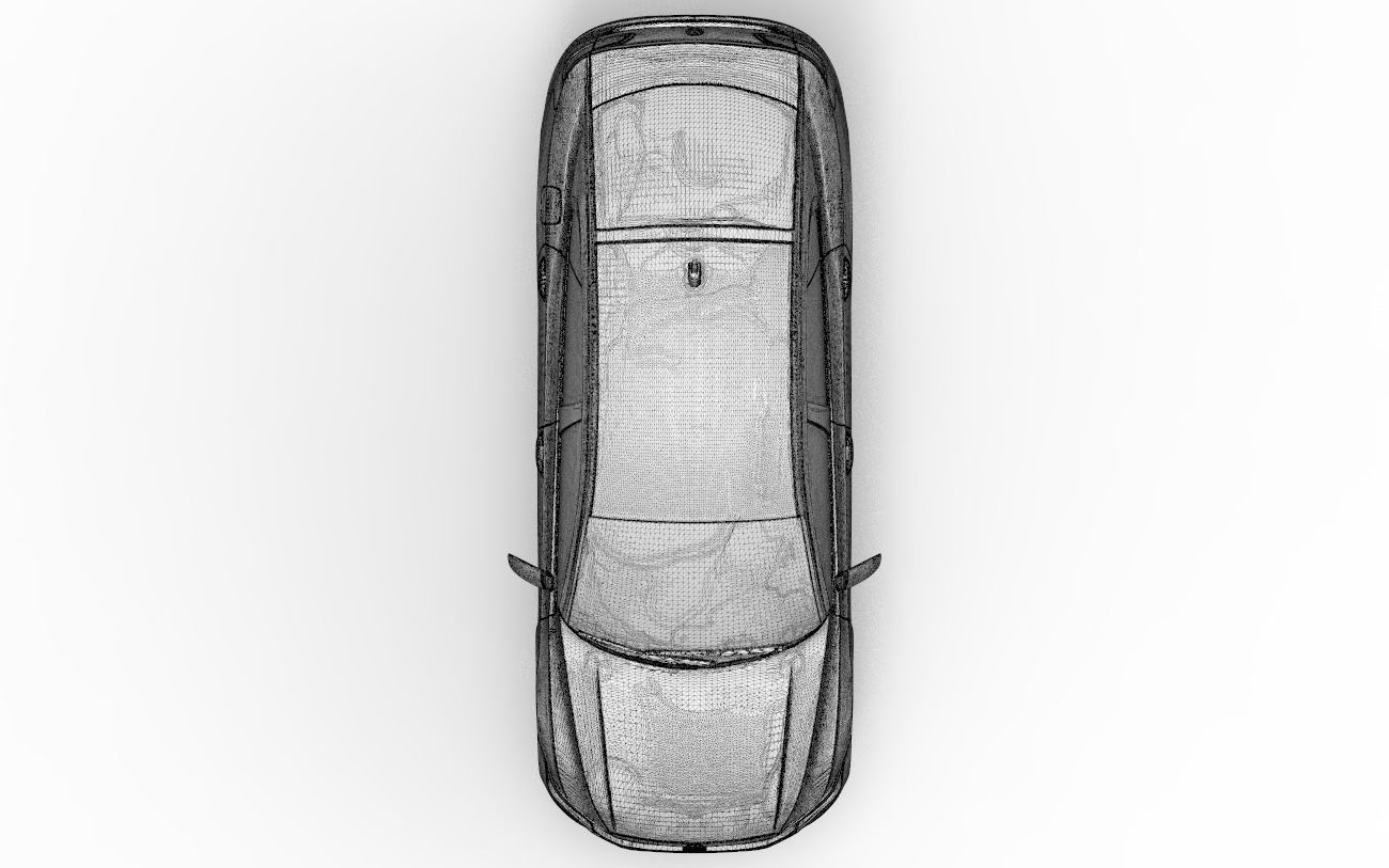 Car model VW Arteon 3D print 3D print model_17