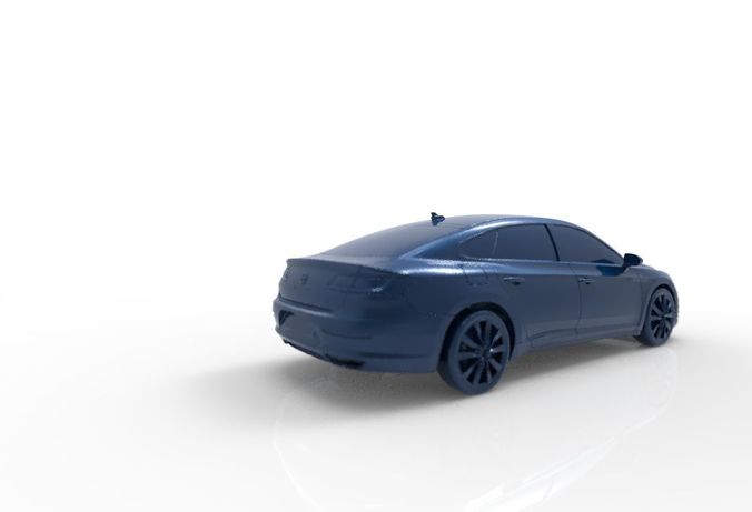 Car model VW Arteon 3D print 3D print model 2
