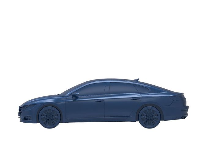 Car model VW Arteon 3D print 3D print model 7