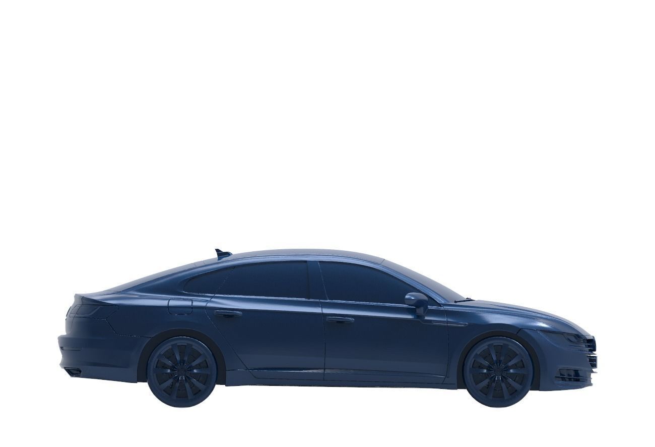 Car model VW Arteon 3D print 3D print model_3