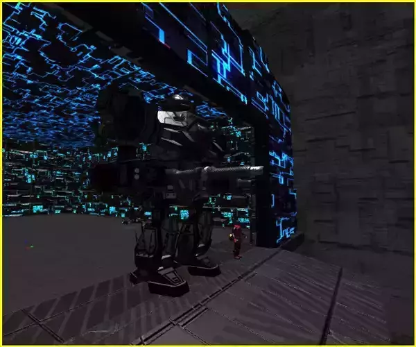 3D Greeble Mech Hangar